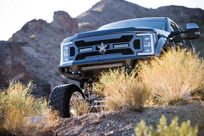 Ford F-350 with RBP  Grille Midnight