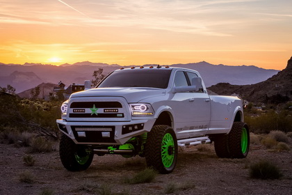 RAM 3500 with RBP  Grille RX3, Wheel 11R